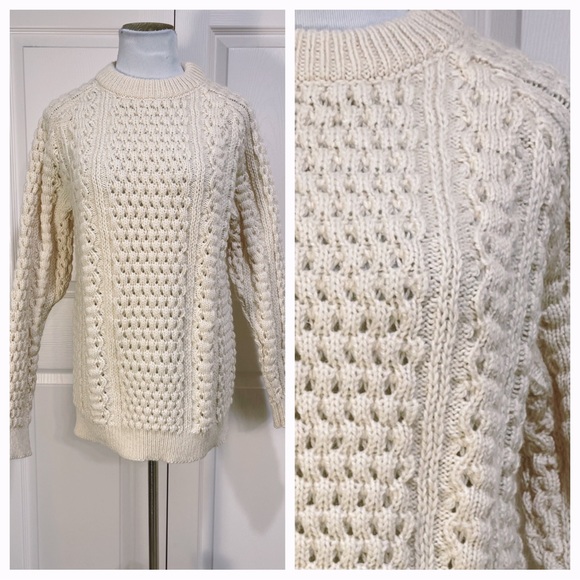 Bonner Ireland handloomed wool sweater - Picture 3 of 7